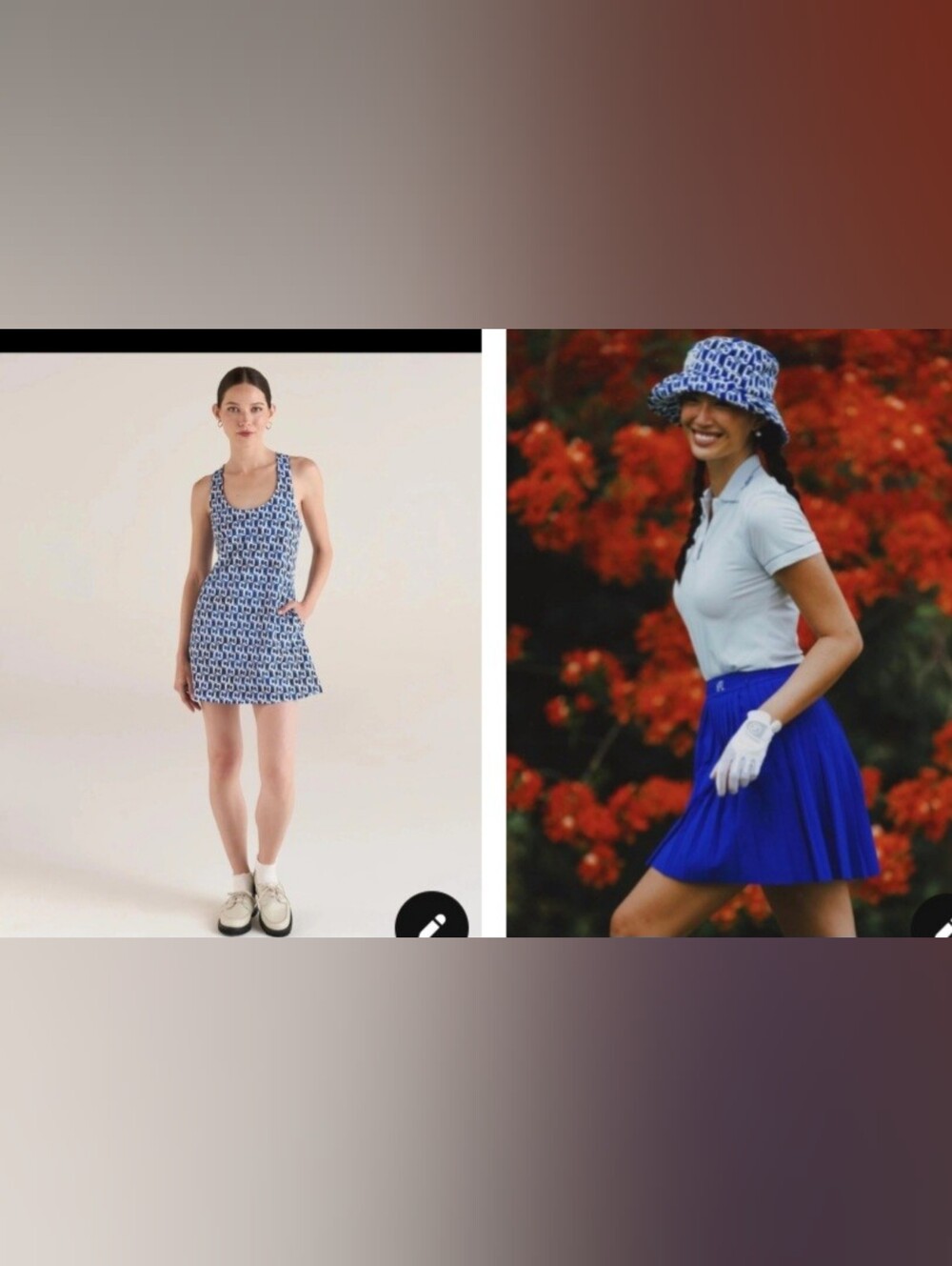 Malbon Womens Anouk Dress Multi, Shorts and Matching Bella Bucket Hat Set